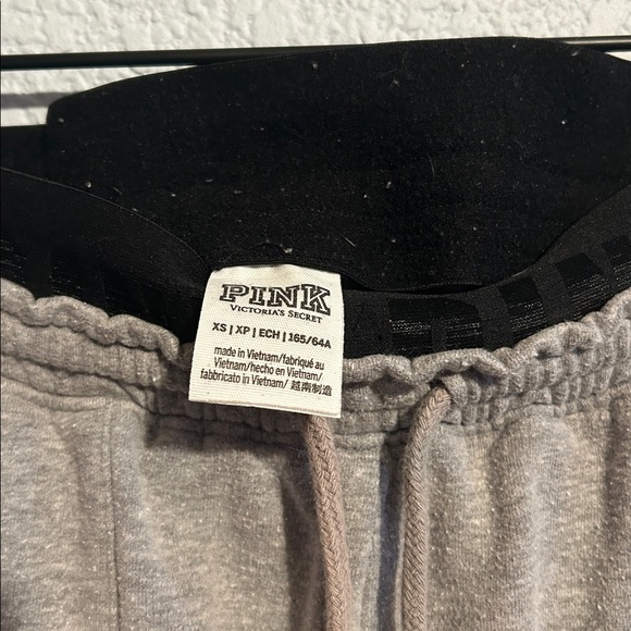 Grey Pink Victoria Secret Joggers - Picture 4 of 5